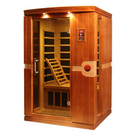 Dynamic Venice Elite 2-Person Low EMF Infrared Sauna | Plug and Play
