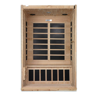 Dynamic Venice Elite 2-Person Low EMF Infrared Sauna | Plug and Play