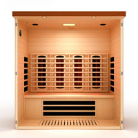 Dynamic Vila Grande 4 Person Full Spectrum Nero Zero EMF FAR IR Sauna