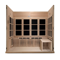 Golden Designs Catalonia Elite 8 Person Near Zero EMF FAR IR Sauna