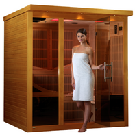 Dynamic Monaco Elite 6 Person Ultra Low EMF Far IR Sauna