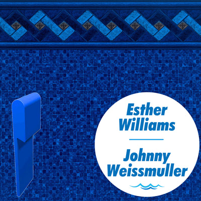 Azure Peak EW/JW On Ground Pool Liner - All Sizes