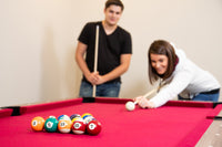 Newport 7-Ft Billards Multi Game Combo Table Set w/Benches