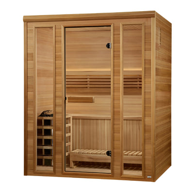 2025 Golden Designs Andermatt 3 Person Traditional Steam Sauna