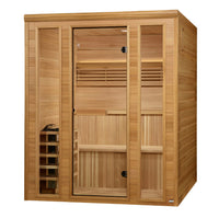 2025 Golden Designs Engelberg 6 Person Traditional Steam Sauna