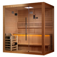 Golden Designs Forssa 3-4 Person Traditional Sauna