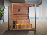 Golden Designs Kuusamo 6 Person Traditional Sauna