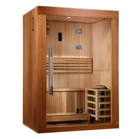 Golden Designs "Sundsvall Edition" 2 Person Traditional Sauna