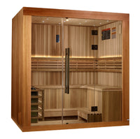 2025 Golden Designs Updated Copenhagen 3 Person Traditional Sauna