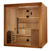 2025 Golden Designs Updated Osla 6 Person Traditional Sauna