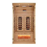 Golden Designs Reserve Edition 1 Person Full Spectrum with Himalayan Salt Bar