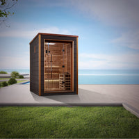 Golden Designs Narvik 2 Person Outdoor-Indoor Traditional Sauna