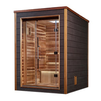 Golden Designs Narvik 2 Person Outdoor-Indoor Traditional Sauna