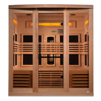 Golden Designs Reserve Edition 6 Person Near Zero EMF Full Spectrum with Himalayan Salt Bar
