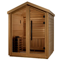 Golden Designs Savonlinna 3 Person Barn Outdoor Traditional Sauna