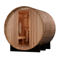 Golden Designs Arosa 4 Person Barrel Traditional Sauna