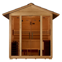 Golden Designs Vorarlberg 5 Person Traditional Outdoor Sauna