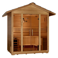 Golden Designs Vorarlberg 5 Person Traditional Outdoor Sauna