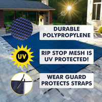 Gorilla Mesh In-Ground Pool Safety Cover
