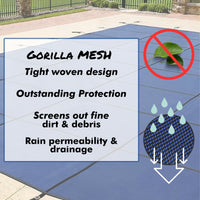 Gorilla Mesh In-Ground Pool Safety Cover