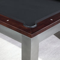 Genoa 7' or 8' Slate Pool Table With Dining Top