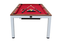 Glacier 7' Pool Table with Dining Top