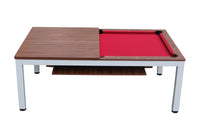 Glacier 7' Pool Table with Dining Top