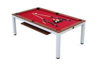 Glacier 7' Pool Table with Dining Top