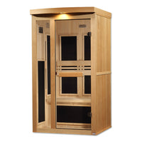 Pro 6 Fitness Fullmoon 5210-01 1-2 Person Near Zero EMF FAR Infrared Sauna
