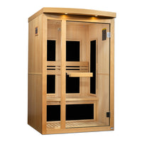 Pro 6 Fitness Fullmoon 5220-01 2 Person Near Zero EMF FAR Infrared Sauna
