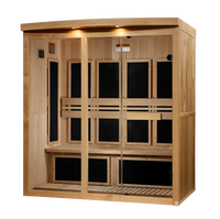 Pro 6 5240-01 4 Per Near Zero EMF FAR Infrared Sauna