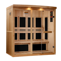 Pro 6 5240-01 4 Per Near Zero EMF FAR Infrared Sauna