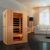 Maxxus Serenity Dual Tech 2 Person Low EMF FAR IR Sauna