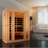 Maxxus Trinity Dual Tech 3 person Low EMF FAR IR Sauna