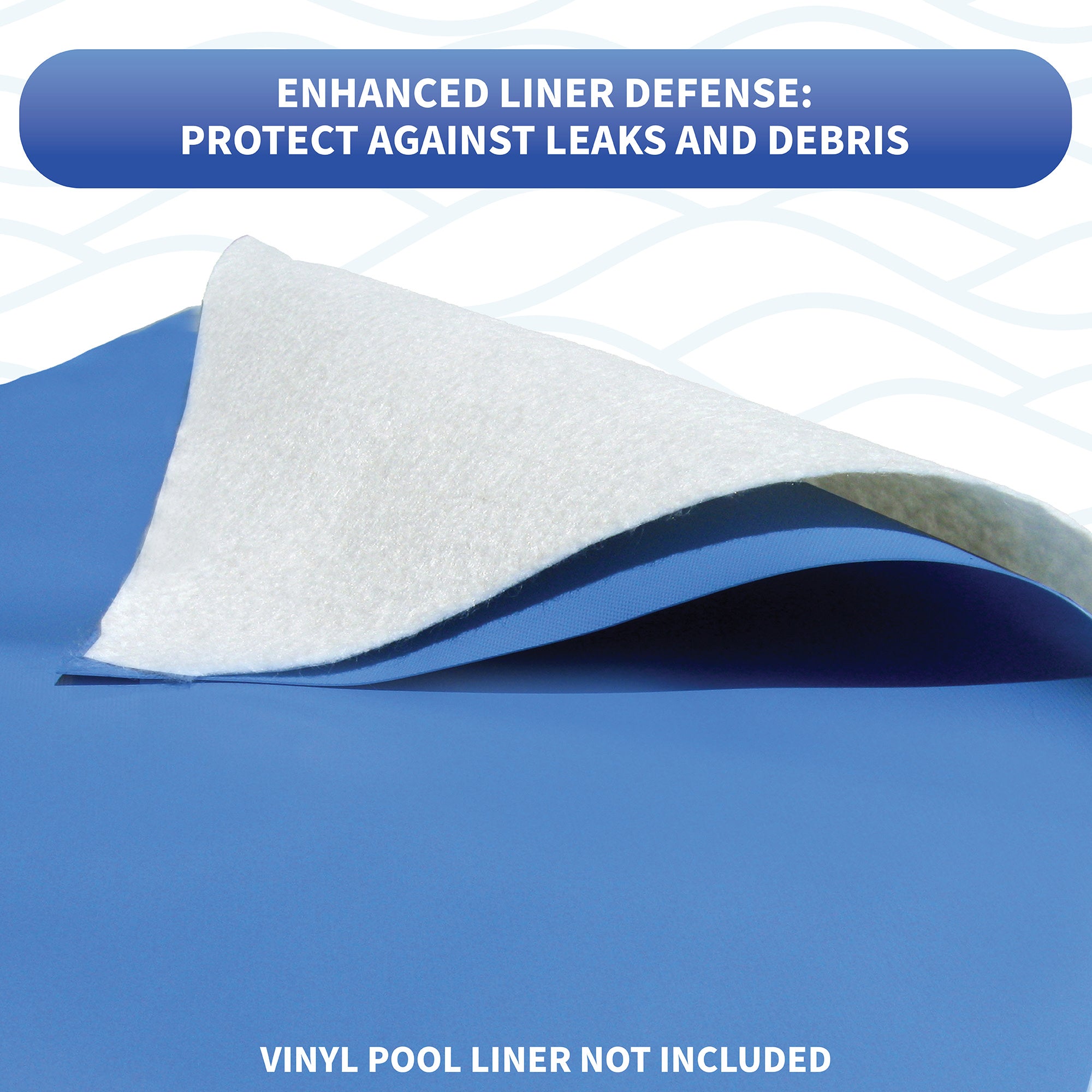 Padding Swimming Pool Gorilla Floor Padding for Above Ground Swimming Pools Liner Protection ...