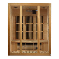 Maxxus Bellevue 3 Person Low EMF FAR IR Sauna