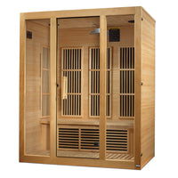 Maxxus Bellevue 3 Person Low EMF FAR IR Sauna