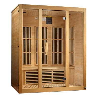 Maxxus Bellevue 3 Person Low EMF FAR IR Sauna