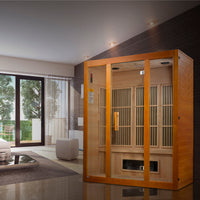 Maxxus Alpine Dual Tech 3 person Low EMF FAR IR Sauna
