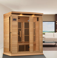 Maxxus 3 Person Near Zero EMF FAR IR Sauna