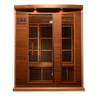 Maxxus 3 Person FAR Infrared Low EMF Sauna - Canadian Cedar