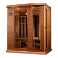 Maxxus 3 Person FAR Infrared Low EMF Sauna - Canadian Cedar