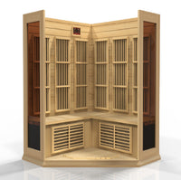 Maxxus 3 Person Low EMF FAR IR Corner Sauna