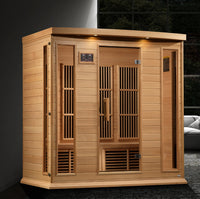 Maxxus 4 Person Near Zero EMF FAR IR Sauna