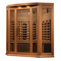 Maxxus 3 Person Full Spectrum IR Corner Sauna