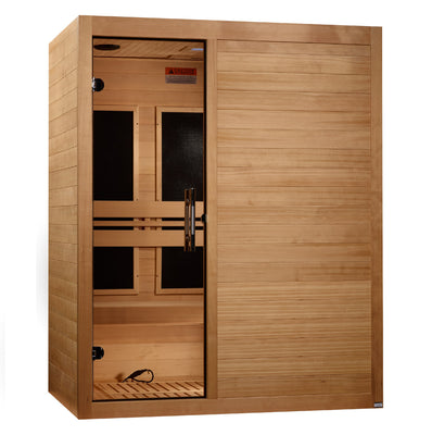 Maxxus S-Line 3 Person Low EMF FAR IR Sauna