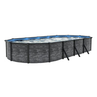 Marbella 52" Steel Wall Above Ground Pool Kit plus Starter Package