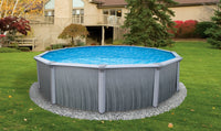 Martinique 52" Tall Steel Above Ground Pool Kit plus Starter Package