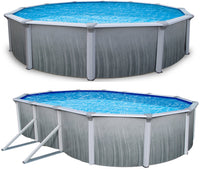 Martinique 52" Tall Steel Above Ground Pool Kit plus Starter Package