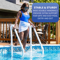 Blue Wave In-Pool Easy Entry Step for Above Ground Swimming Pools